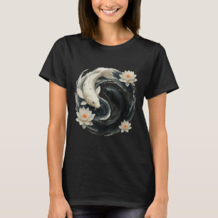 Koi-Fisch Ying Yang T-Shirt