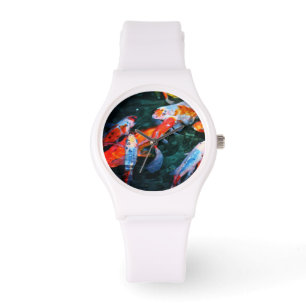 Koi Fische Armbanduhr