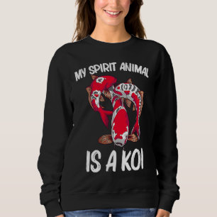 Koi-Fische Für Männer Frauen Japan Koi Karpfen Fis Sweatshirt