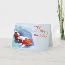 Koi Fische Karte
