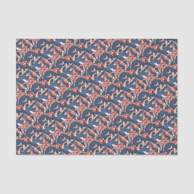 Koi Fische Seidenpapier (Vorderseite)