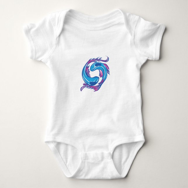 Koi Fische T-Shirt (Vorderseite)