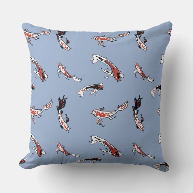 Koi-Fischkissen Kissen (Vorderseite)