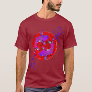 Koi Fischschmetterling Shirt Nishikigoi Japanisch