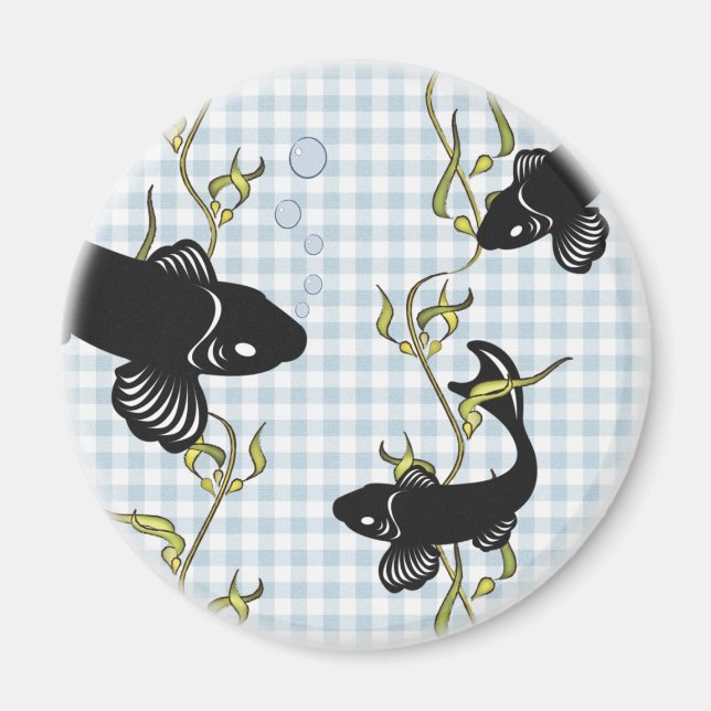 Koi Fish 2,25" Magnet (Vorne)