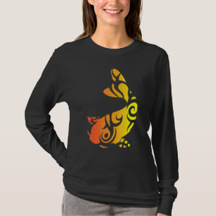Koi Fish Artwork Tribal Tattoo Japanischer Wasserg T-Shirt