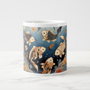 Koi Fish Batik Kunst, Tasse