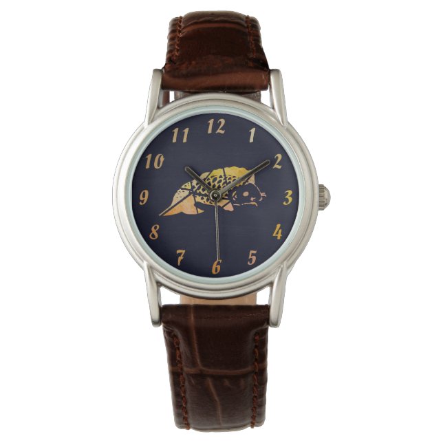 Koi Fish eWatch Armbanduhr (Vorderseite)