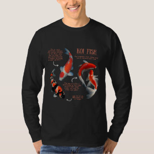 Koi Fish Fun Fakten T-Shirt