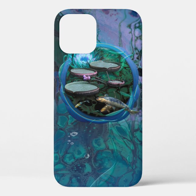 Koi Fish ‚GEBOREN OF DRAGONFLY‘ Case-Mate iPhone Hülle (Rückseite)