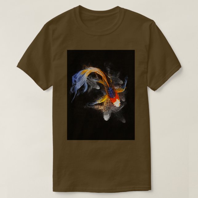 Koi Fish Illustration T-Shirt (Design vorne)