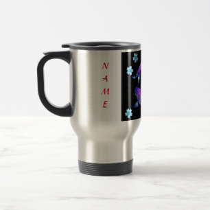 KOI FISH INDIVIDUELLE NAME REISE MUG REISEBECHER