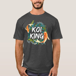 Koi Fish King Japanischer Garten Kois Pond Sanke T-Shirt