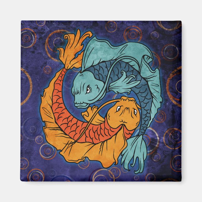 Koi Fish Magnet (Vorne)