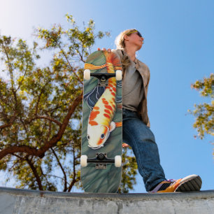 Koi Fish Malerei Japan Art Skateboard
