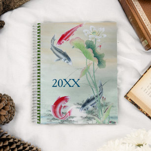 Koi Fish mit Lotus Planer