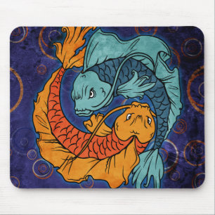 Koi Fish Mousepad