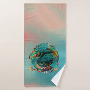Koi Fish "NAGER EN PAIX"