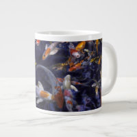 KOI FISH OVER FLOWING