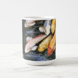 Koi Fish Pond Art Peinture Mug