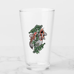 Koi Fish Pond Kois Ivy Japanese Fishpond Glas
