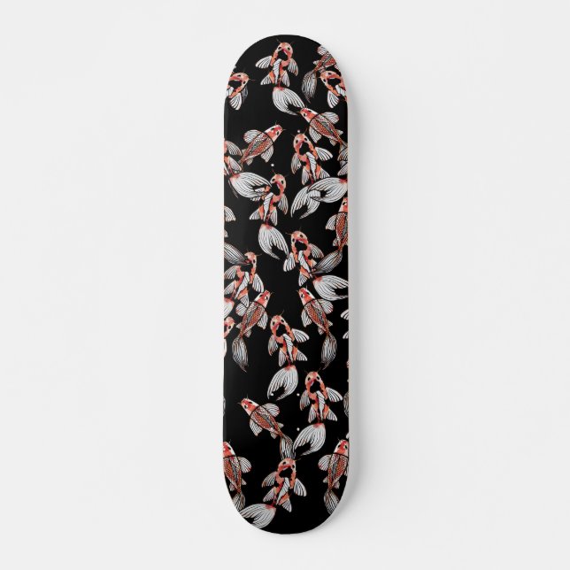 Koi Fish Pond Naturerlebnis auf dem Monte Brè Skateboard (Vorne)