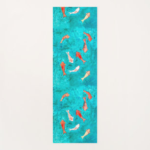 Koi Fish Pond Yogamatte