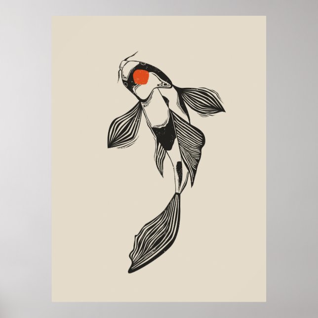 Koi Fish Poster (Vorne)