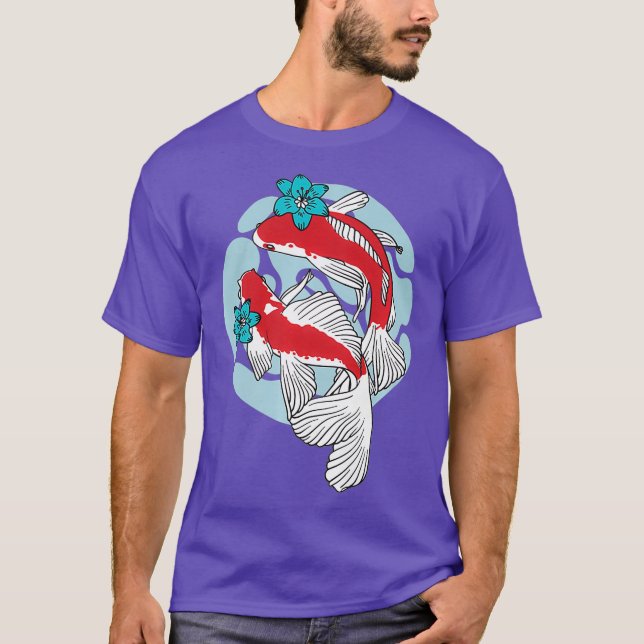 Koi Fish Premium T-Shirt (Vorderseite)