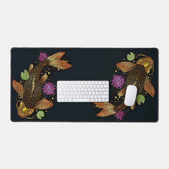 Koi Fish Schreibtischunterlage (Tastatur & Maus)