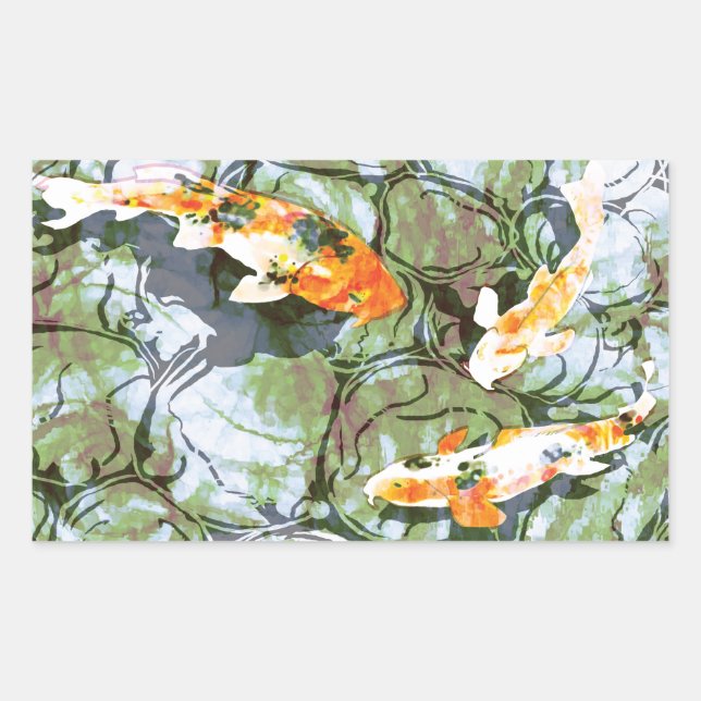 Koi Fish Stickers (Vorderseite)