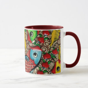 Koi Fish Tasse