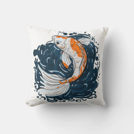 Koi Fish Water Biegemeister Kissen