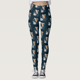 Koi Fish Water Biegemeister Leggings