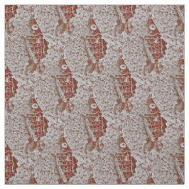 Koi Goldfish Lace Stoff
