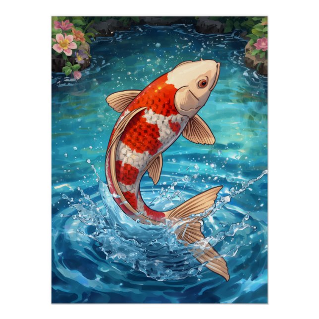 KOI GRAPICK DESIGN POSTER (Vorderseite)