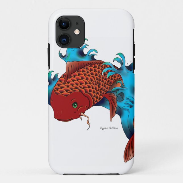 Koi im Wasser Case-Mate iPhone Hülle (Rückseite)
