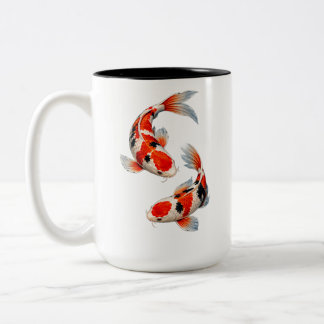 Koi ist auf Tasse