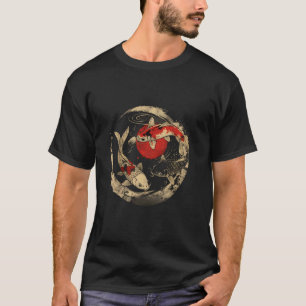 Koi Japanischer Teich Liebhaber Asiatischer Karpfe T-Shirt