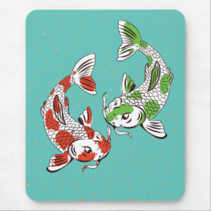 Koi-Karpfen Mousepad