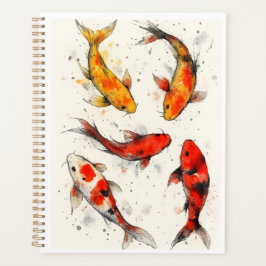 Koi-Karpfen Planer