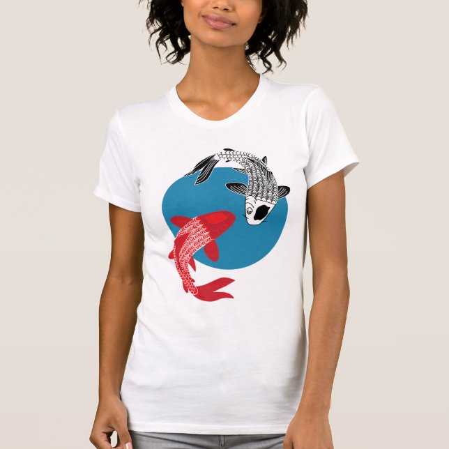 Koi-Karpfen T-Shirt (Vorderseite)