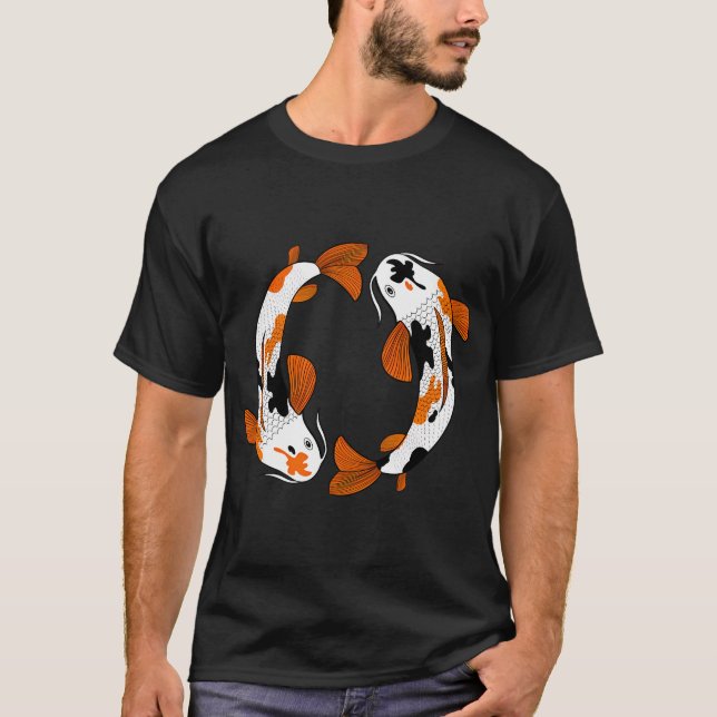Koi-Karpfen T-Shirt (Vorderseite)