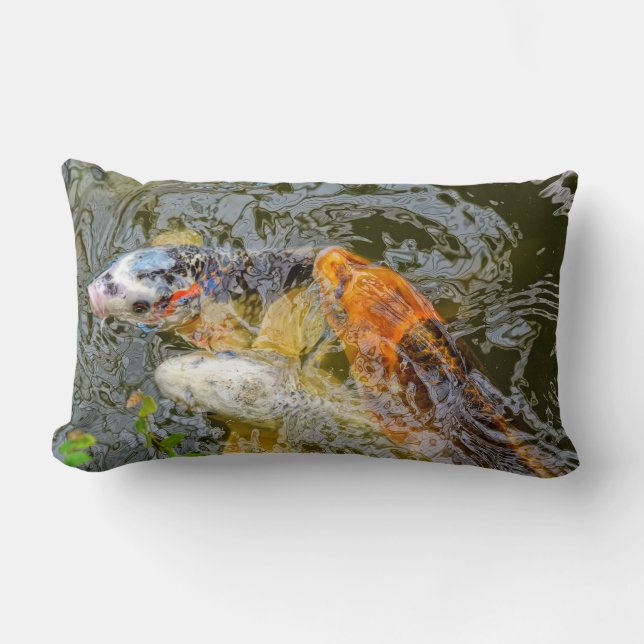 Koi Lendenkissen (Vorderseite)