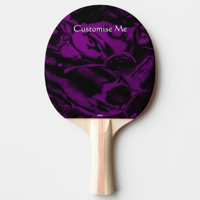 Koi (Lila) Tischtennis Schläger (Vorderseite)