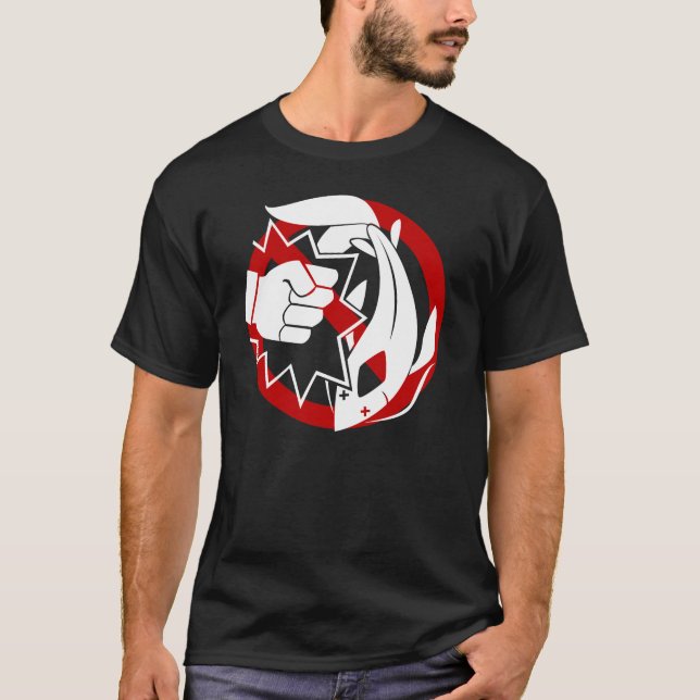 Koi Lochen verboten T-Shirt (Vorderseite)