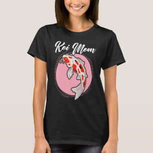 Koi Mama Japanisch Koi Carp Nishikigoi Fischmütter T-Shirt