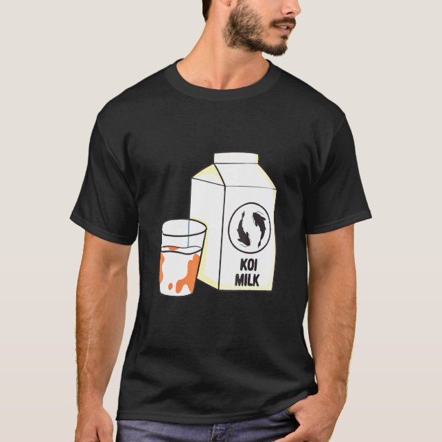 Koi Milch  Koi Fisch T-Shirt (Vorderseite)
