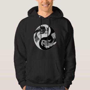 Koi Nishikigoi Fisch Koi Carp Japan Ying Yin Yang Hoodie
