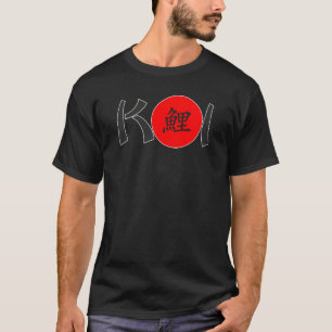 KOI - Nishikigoi Japanische Kalligrafie 2 T - Shir T-Shirt